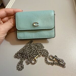 Coach Mini Crossbody Bag in Teal